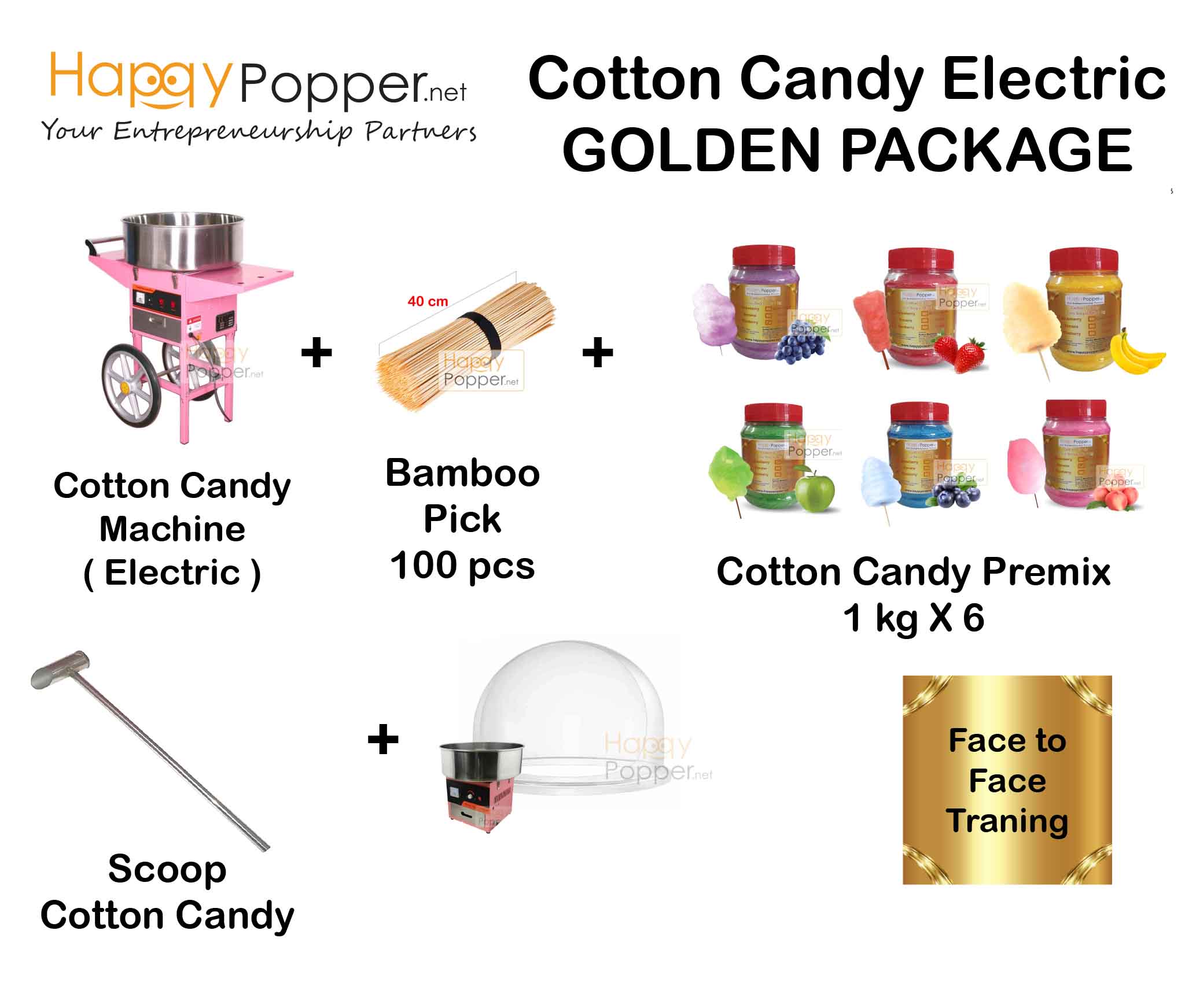 Cotton Candy Machine ( Electric ) Package 3